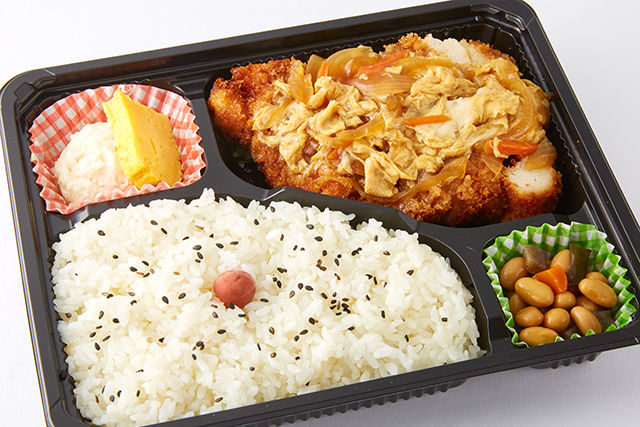 チキンカツ煮風あんかけ弁当