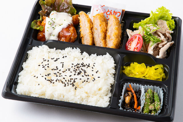 チキン南蛮&豚ヘレカツ&しゃぶしゃぶ御膳