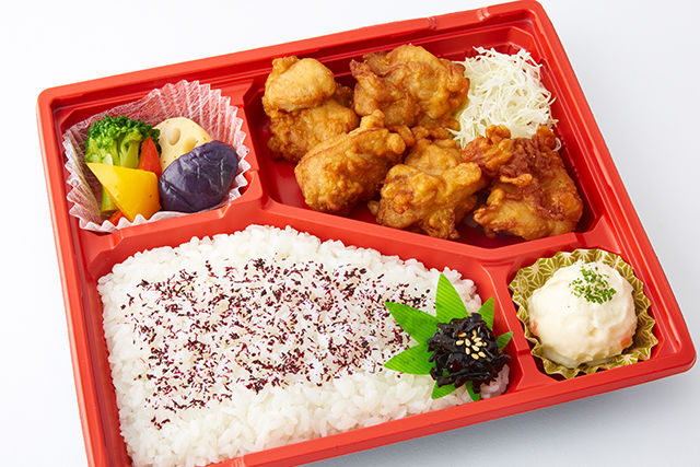 自家製唐揚げ弁当(白米)