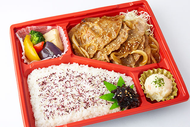 豚の生姜焼き弁当(白米)