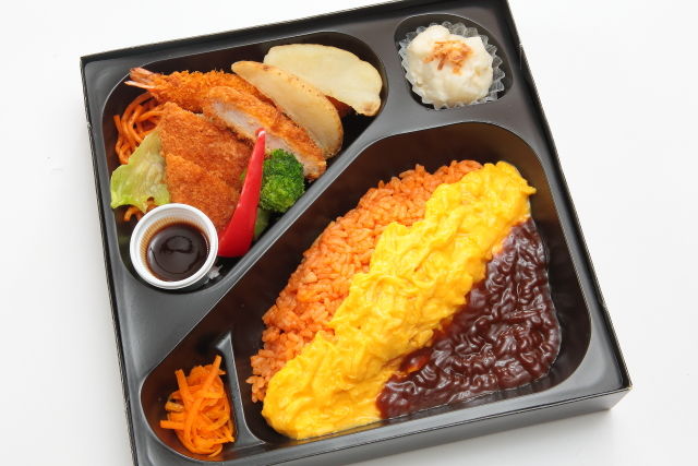 とんかつとオムライスBOX ~デミグラスソース~