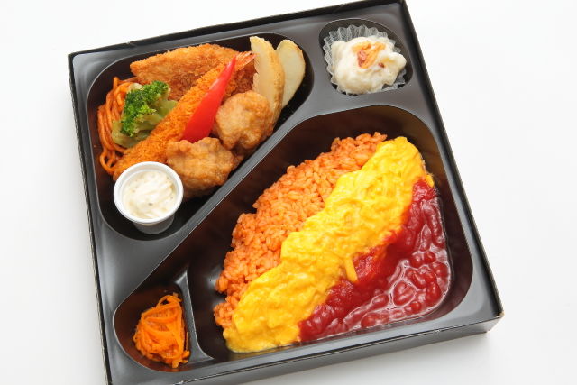 ミックスフライとオムライスBOX ~ケチャップソース~