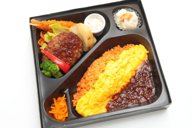 ハンバーグとオムライスBOX ~デミグラスソース~