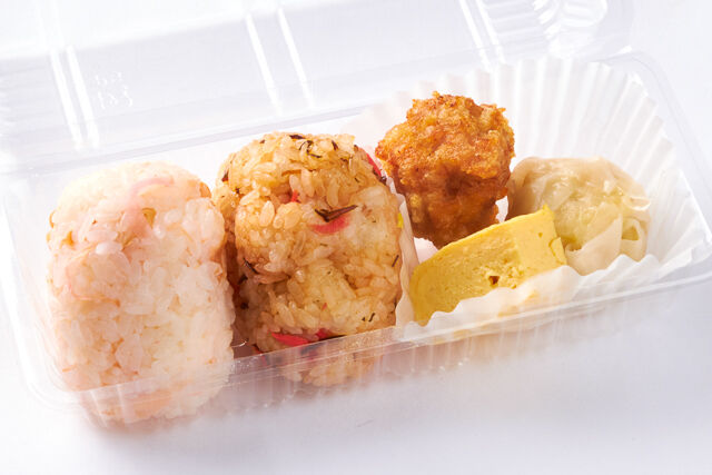 おにぎり2個+惣菜3種セット