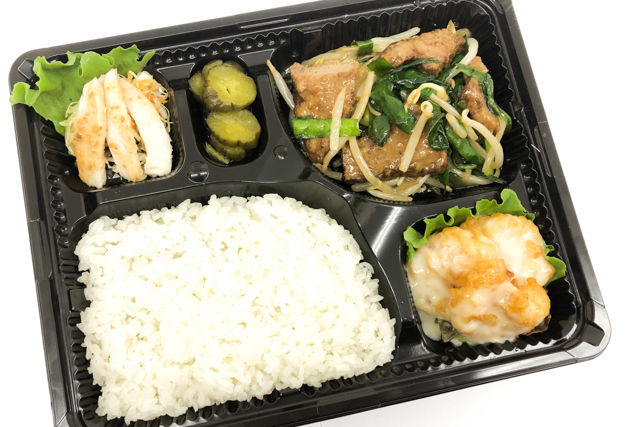 レバニラ炒め弁当