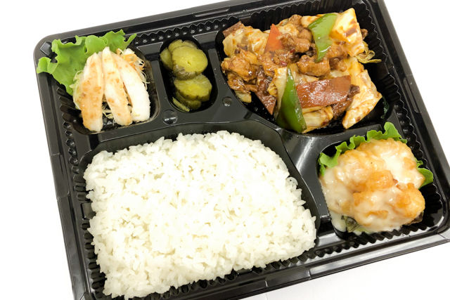 回鍋肉弁当