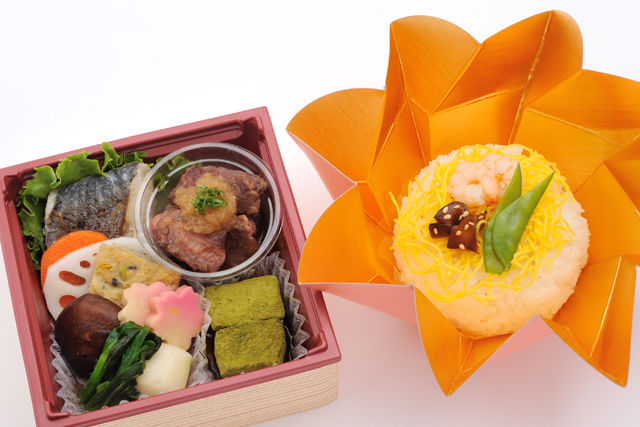 【春限定】花舞(はなまい)重~牛ハラミと鰆塩焼き~