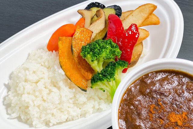 旬のグリル野菜カレー