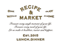 RECIPE & MARKET(東京ミッドタウン店)