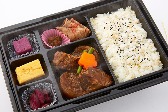 【温まる】牛たん角煮弁当〈1日限定30食〉