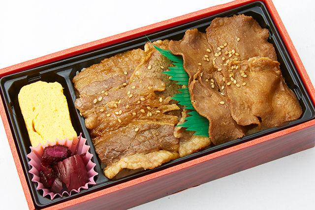 牛たんと牛カルビ焼肉弁当