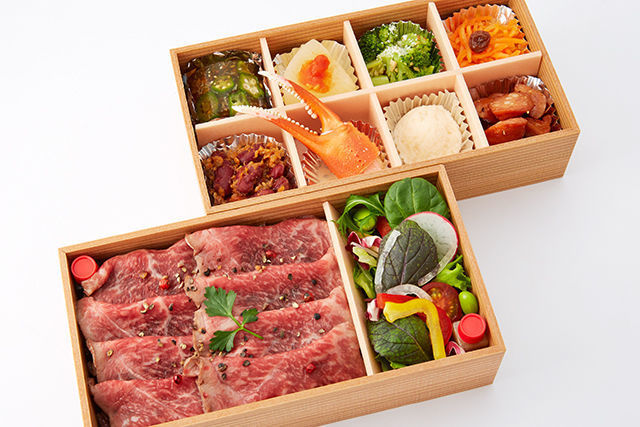 高級二段ローストビーフ重膳