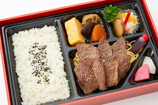 国産牛カルビ焼肉弁当