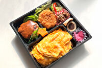 四季彩-オムライス&和牛ハンバーグとカニクリームコロッケ