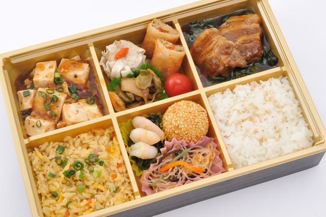 豚角煮と麻婆豆腐御膳