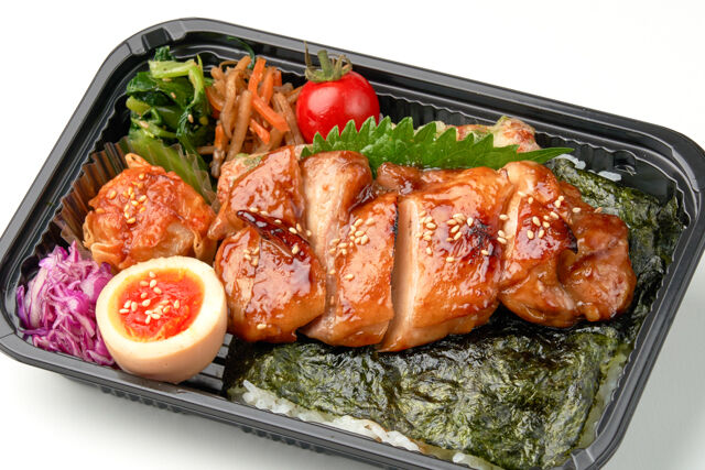 ボリューム満点!サーカス海苔弁 てりやきチキン