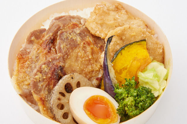 【まるみ豚×阿波すだち鶏】西京焼と旨辛塩麹唐揚げ