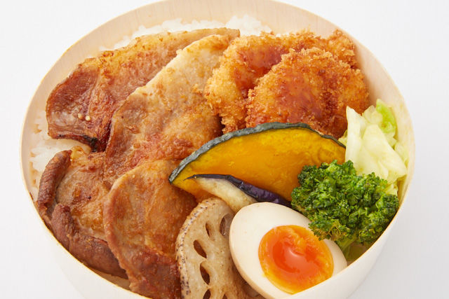 【まるみ豚×阿波すだち鶏】たれ焼と甘辛醤油カツ