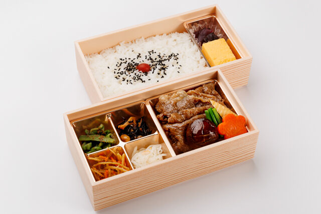 【日山】黒毛和牛すき焼弁当