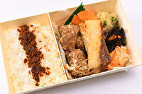 寿司創作料理 活魚懐石 こい希-国産ぶりの塩焼きとマグロの唐揚げのWメイン弁当~手作り鰹ふりかけ付き~