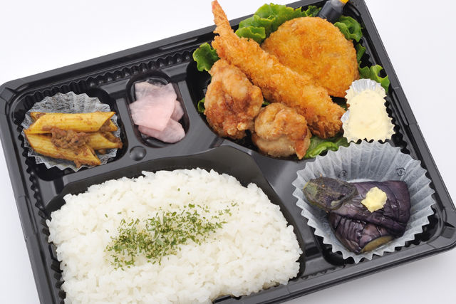 ミックスフライ弁当【春夏】
