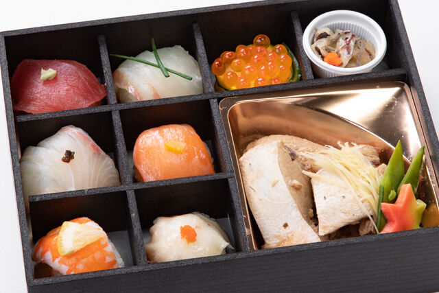 手毬寿司と魚のあら炊き膳~匠~