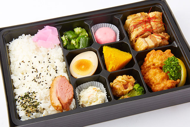 睡蓮(すいれん)~黒酢豚の角煮弁当~