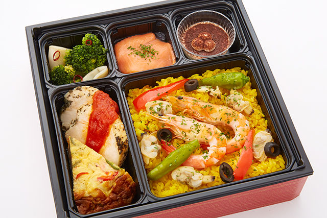 豪華海鮮パエリア弁当