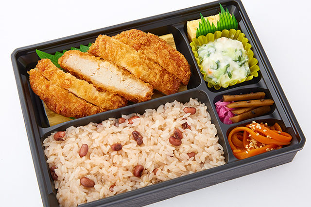米八 三元豚ロースカツ弁当