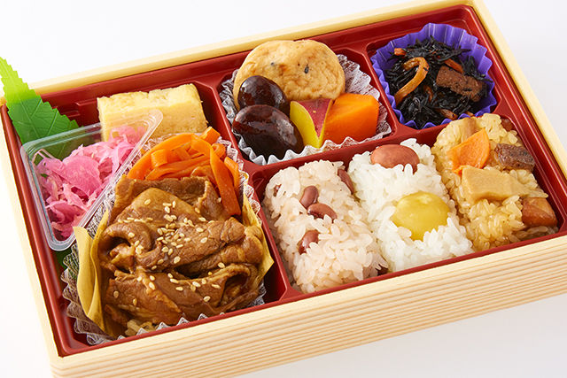 栗豚たっぷりおかず弁当