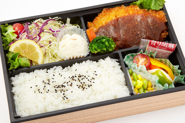 こだわりのデミカツ弁当