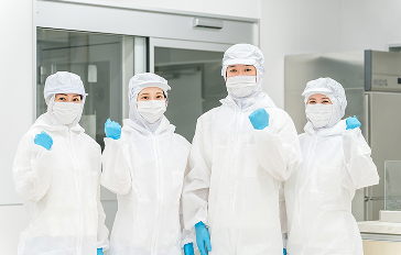 独自の衛生基準をクリアした店舗のみが出店できます｡