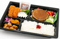 ポワッソンルージュ-国産和牛ハンバーグ弁当