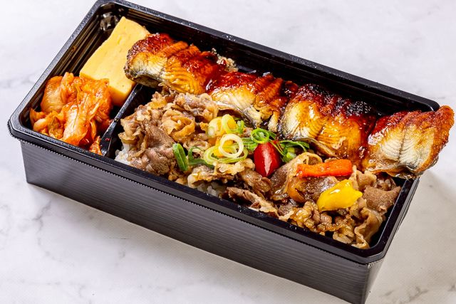 とろける鰻とプルコギ弁当