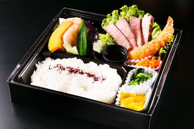 高級ステーキ弁当 あおい亭-A5黒毛和牛イチボステーキ御膳