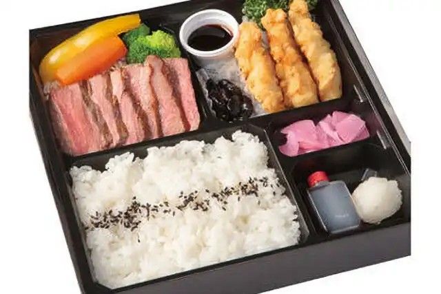 国産牛ステーキ＆大分風とり天膳