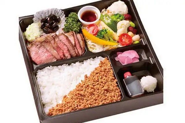 飛騨膳 旬-国産牛ステーキ＆サラダ膳