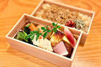和彩 旬の郷-帆立の炊き込み二段弁当