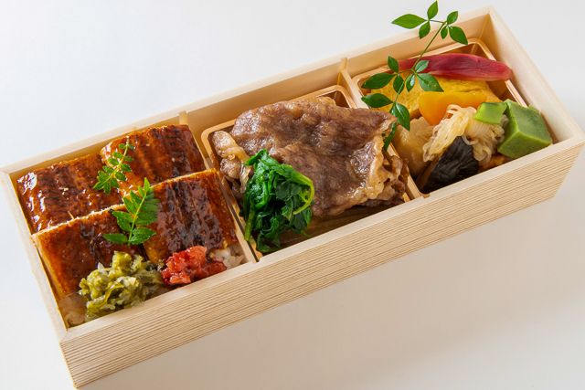 うなぎと和牛すき焼き弁当