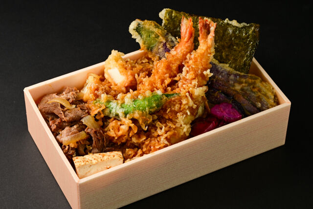板前弁当 湯島半之助-すき焼き天重