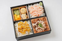 あなご処 みやじま家-穴子とズワイ蟹重と豚しゃぶ弁当