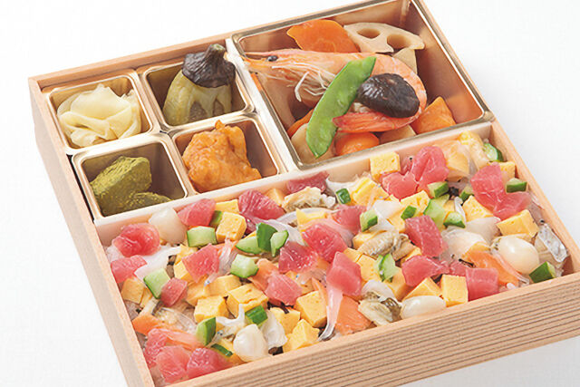 美味旬彩 清翠楼-バラちらし弁当