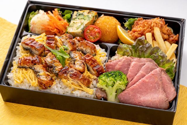 ブラッスリー ロワゾブリュ-鰻のひつまぶしと特製ローストビーフ御膳