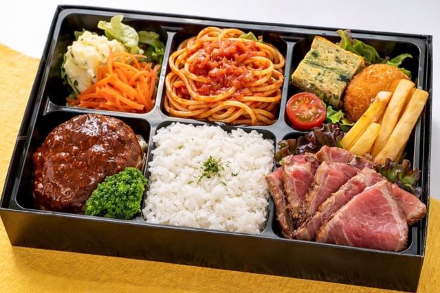 ブラッスリー ロワゾブリュ-国産牛のハンバーグとステーキ御膳