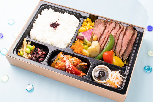 【夏限定】【ECO容器】極選オーガニックステーキ＆自家製肉団子ラタトゥイユ煮込み《特上》
