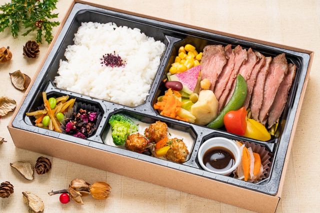 ビフテキのキムラ-【冬限定】極選ステーキ&自家製肉団子のクリーム煮御膳《120g》