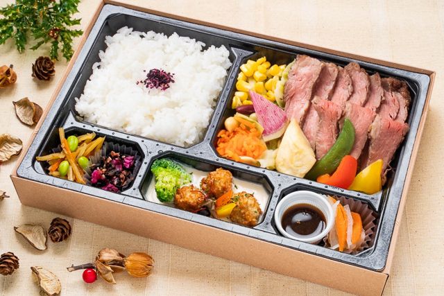 【冬限定】極選ステーキ&amp;自家製肉団子のクリーム煮御膳《160g》