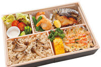 レスペランス（L’Esperance）-蟹グラタンとさわら西京焼き弁当（デザートなし）