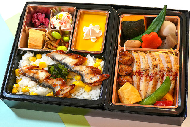 【夏限定！】レモン香るチキンステーキと旬の鰻ととうもろこしご飯御膳～うれしいデザート入り～
