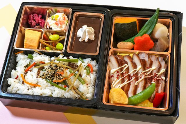 【春限定！】鶏の照焼きと旬の山菜ご飯御膳～うれしいデザート付き～